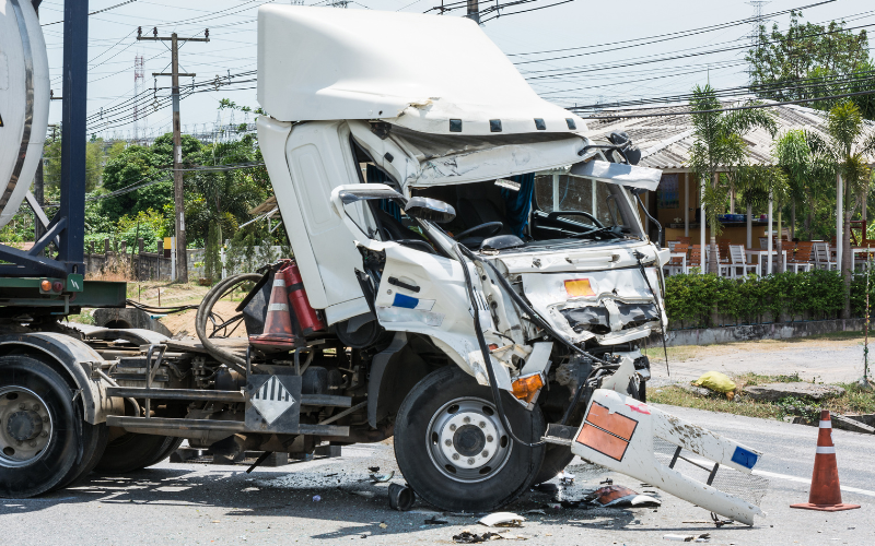 Truck accident
