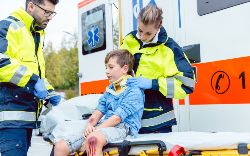 injured minor